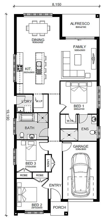 Austral-Home-and-Land-Packages 180-Twelfth-Ave Floor-plan Lot-501-Twelfth-Opt-1