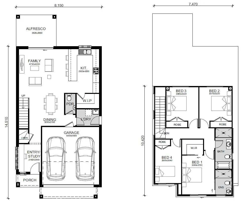 Austral-Home-and-Land-Packages 180-Twelfth-Ave Floor-plan Lot-501-Twelfth-Opt-2