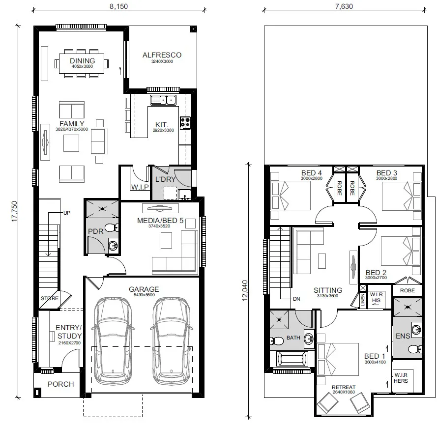 Austral-Home-and-Land-Packages 180-Twelfth-Ave Floor-plan Lot-501-Twelfth-Opt-3