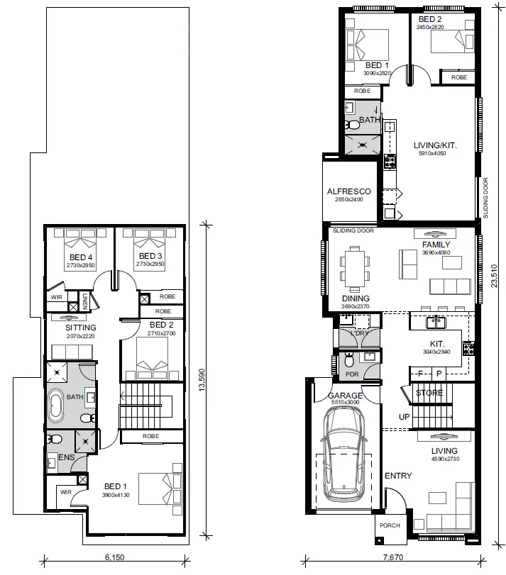 Austral-Home-and-Land-Packages 24-26-Kelly-St Floor-plan Lot-305-Kelly