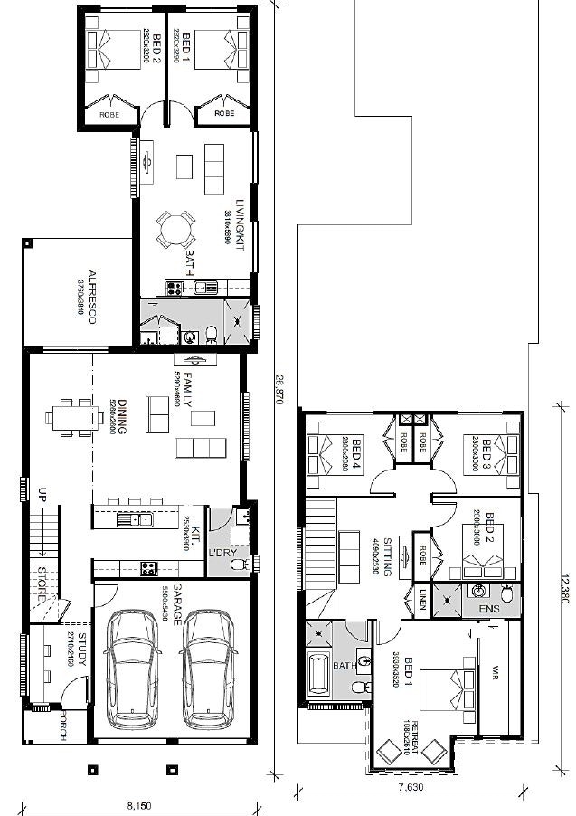Austral-Home-and-Land-Packages 45-65-Gurner-Ave-Austral Floorplans 5 Gurner Ave - Austral