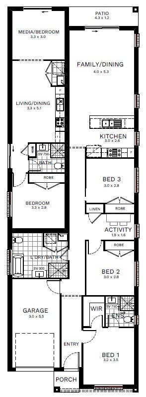 Austral-Home-and-Land-Packages 45-65-Gurner-Ave-Austral Floorplans lot-156-gerygone-opt1-231023