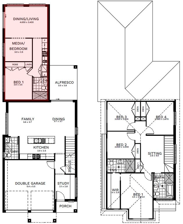 Austral-Home-and-Land-Packages 45-65-Gurner-Ave-Austral Floorplans lot-156-gerygone-option-2