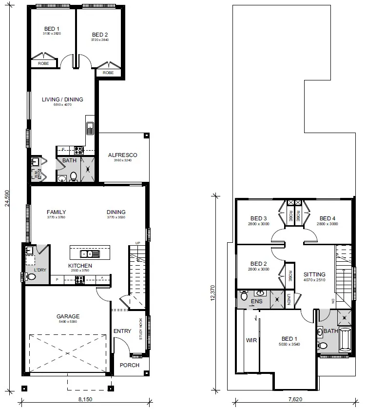 Austral-Home-and-Land-Packages 470-510-Fourth-Ave Floor-plans Lot-18-Opt-4