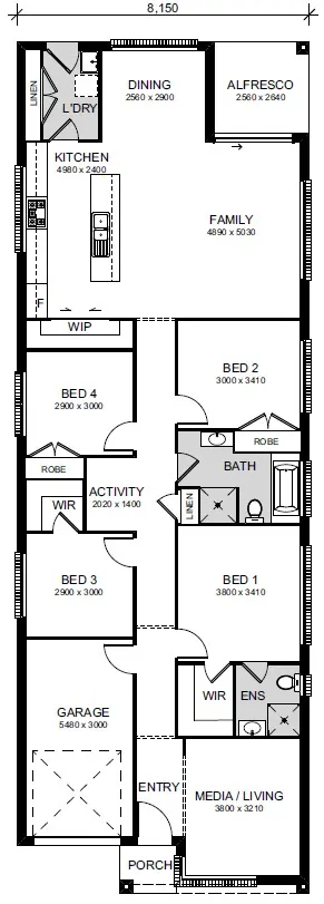 Austral-Home-and-Land-Packages 470-510-Fourth-Ave Floor-plans Lot-22-Opt-1