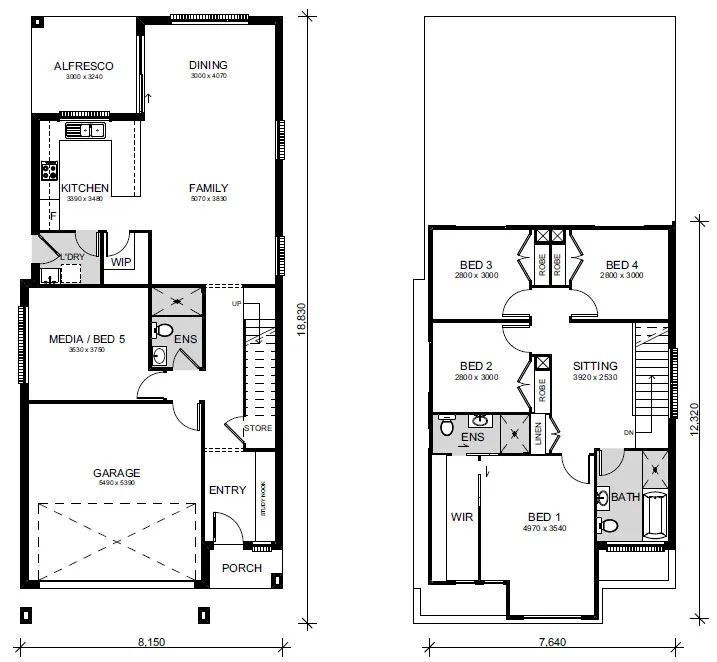 Austral-Home-and-Land-Packages 470-510-Fourth-Ave Floor-plans Lot-22-Opt-2