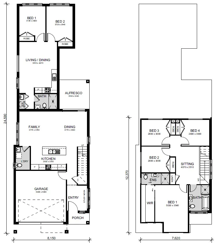 Austral-Home-and-Land-Packages 470-510-Fourth-Ave Floor-plans Lot-22-Opt-4
