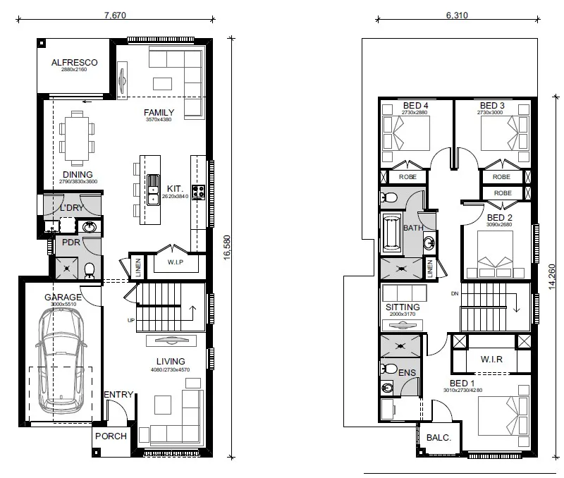 Austral-Home-and-Land-Packages 530-540-Fifteenth-Ave Floor-Plans Lot-12-Guwing-Opt-2