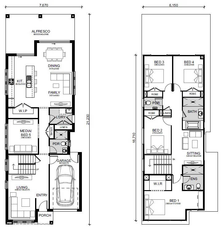 Austral-Home-and-Land-Packages 530-540-Fifteenth-Ave Floor-Plans Lot-46-Gamarruwa-Opt-3