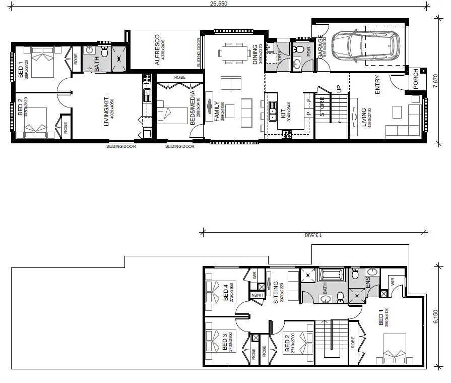 Austral-Home-and-Land-Packages 530-540-Fifteenth-Ave Floor-Plans Lot-46-Gamarruwa-Opt-4