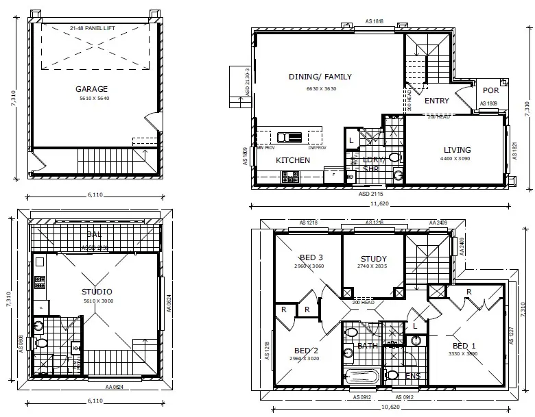 Austral-Home-and-Land-Packages 65-Tenth-Ave Floor-Plans Lot-207-Serovich