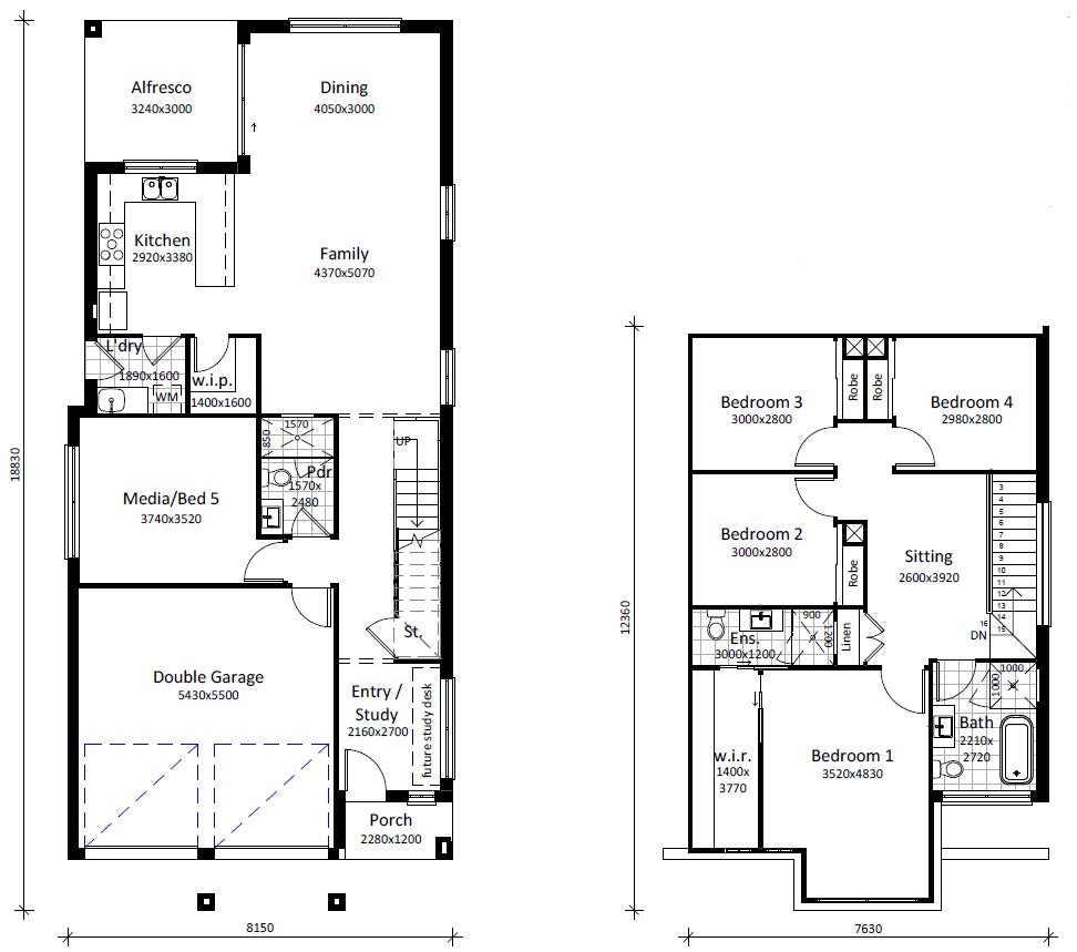 Austral-Home-and-Land-Packages 9-Kelly-St-Austral Floor-plans lot-104-tenth