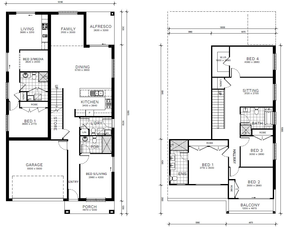 Austral-Home-and-Land-Packages 9-Kelly-St-Austral Floor-plans lot-137-floor-plans