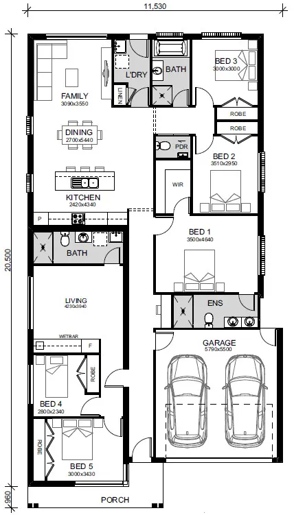 Bringelly-Birling Floor-Plans Lot-5024-Proposed-Rd-Readybuilt