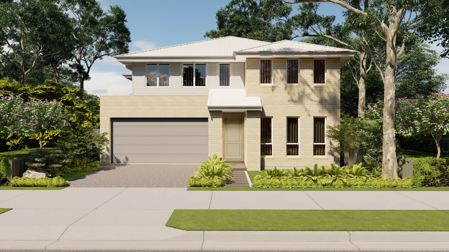 Build-Buy Facades Ascot-30 Classic Medium-13m-Double-Storey-Ascot-30CLASSIC-FACADE-01-Photo-1