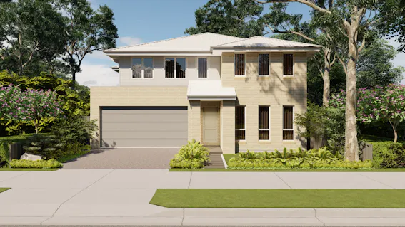 Build-Buy Facades Ascot-30 Classic Medium-13m-Double-Storey-Ascot-30CLASSIC-FACADE-01-Photo-1