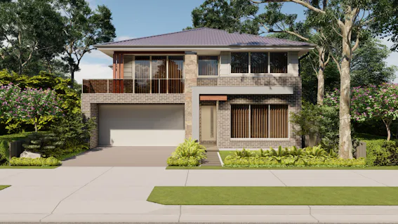 Build-Buy Facades Luxe Ultra-Modern Dark-13m-Double-Storey-Ascot-30ULTRA-MODERN-FACADE-Photo-1
