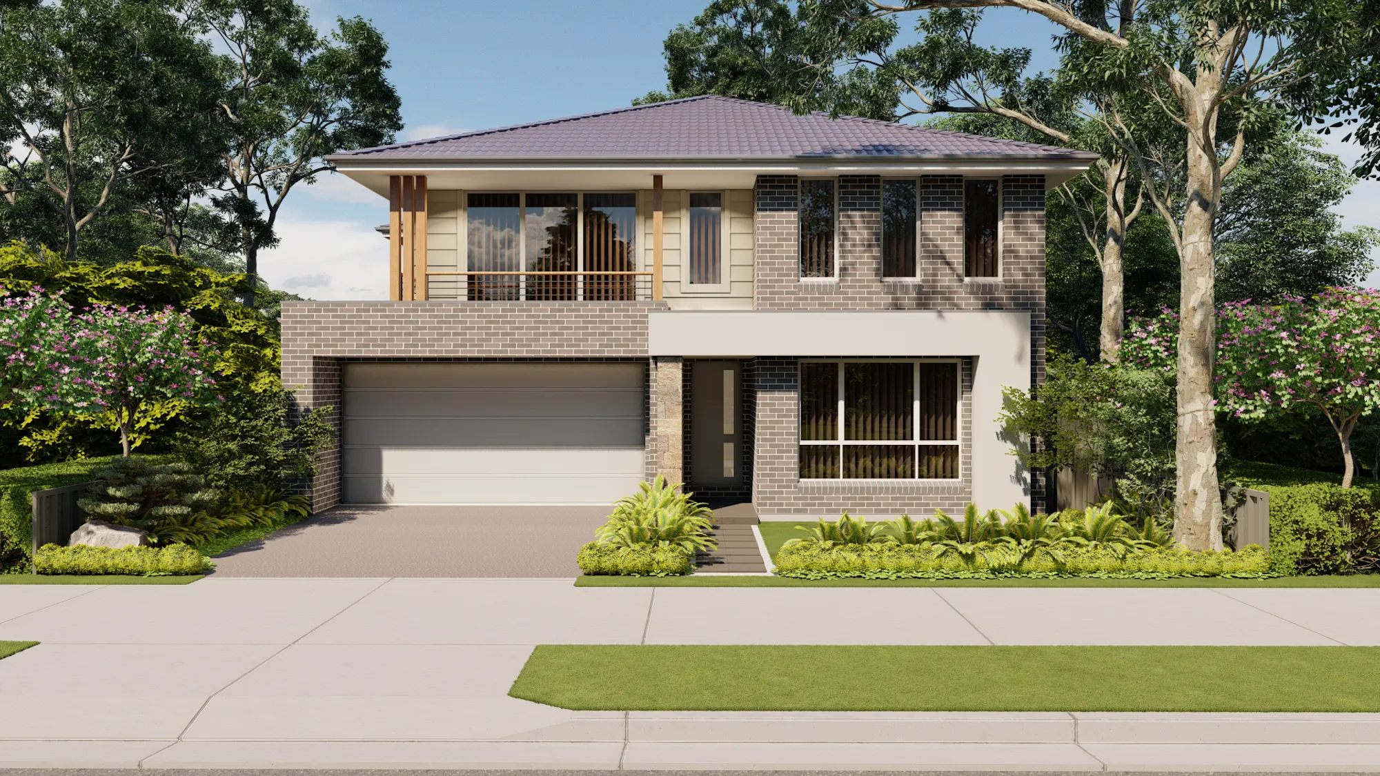 Build-Buy Facades Nova Metro-Balcony Dark-13m-Double-Storey-Ascot-30MERTO-BALCONY-FACADE-Photo-1