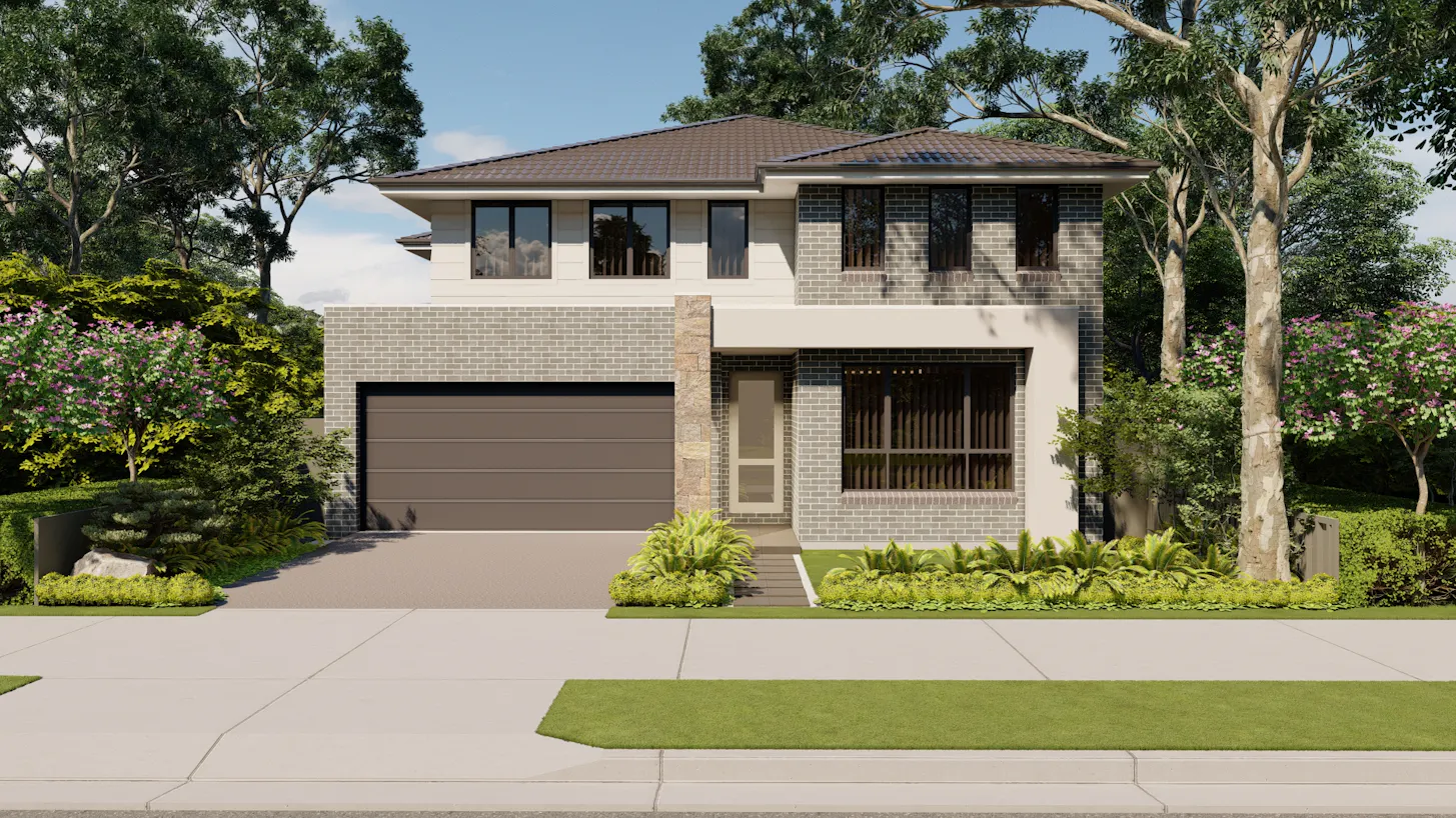 Build-Buy Facades Nova Metro Dark-13m-Double-Storey-Ascot-30MERTO-FACADE-Photo-1