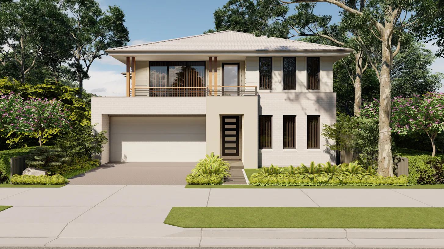 Build-Buy Facades Nova Modern-Federation Medium-13m-Double-Storey-Ascot-30MODERN-FEDERATION-FACADE-Photo-1