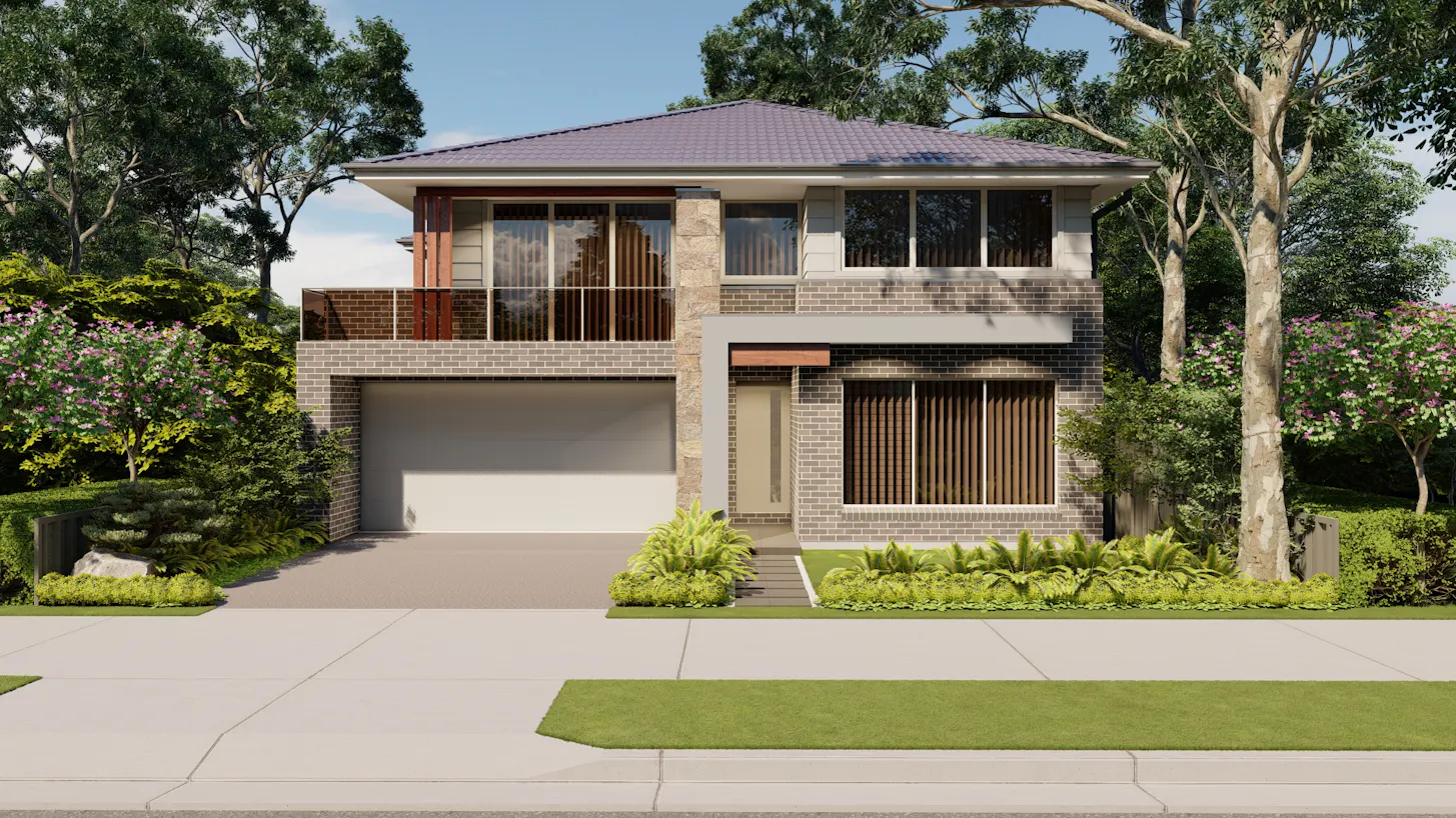 Build-Buy Facades Nova Ultra-Modern Dark-13m-Double-Storey-Ascot-30ULTRA-MODERN-FACADE-Photo-1