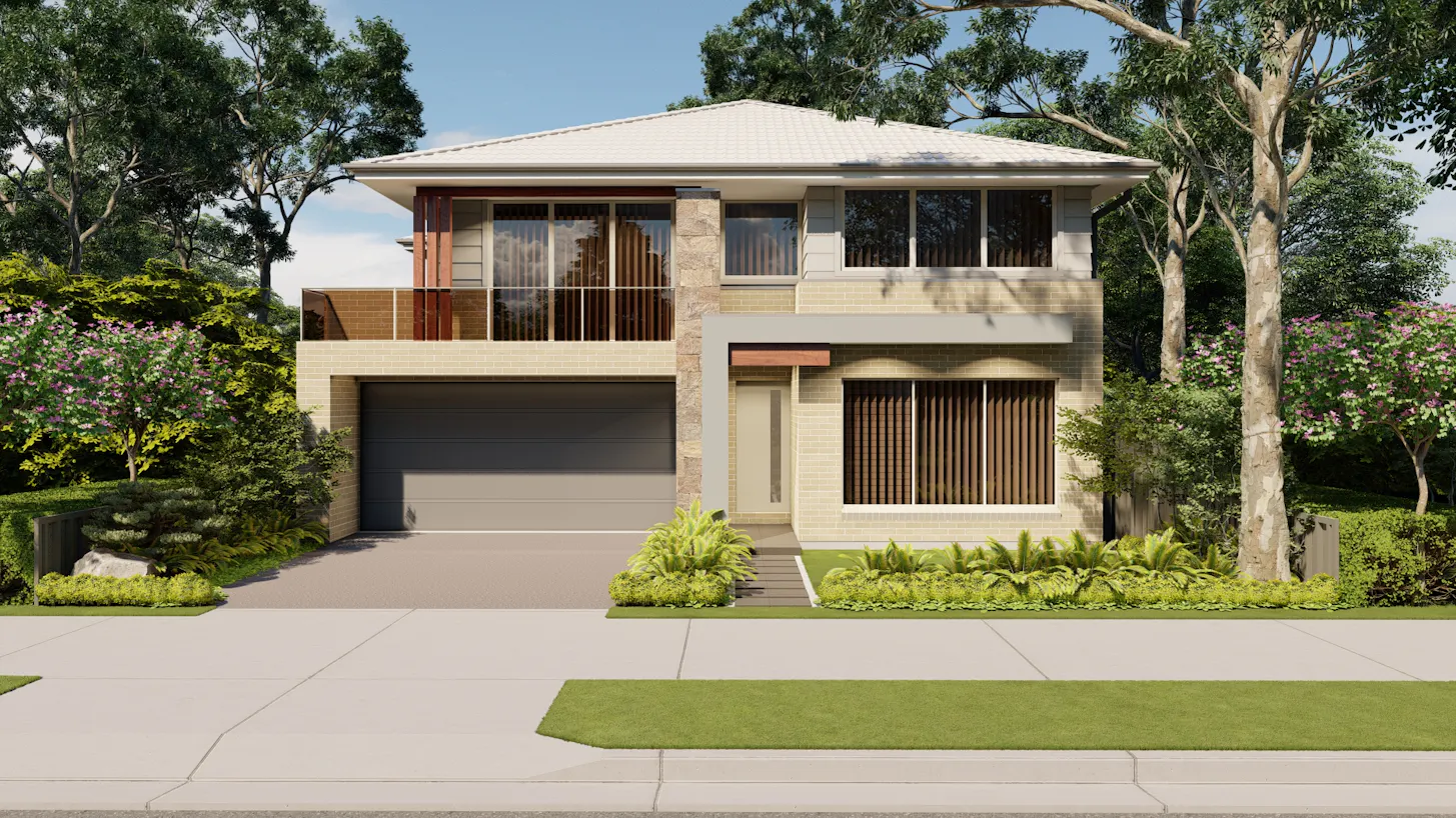 Build-Buy Facades Nova Ultra-Modern Medium-13m-Double-Storey-Ascot-30ULTRA-MODERN-FACADE-Photo-1