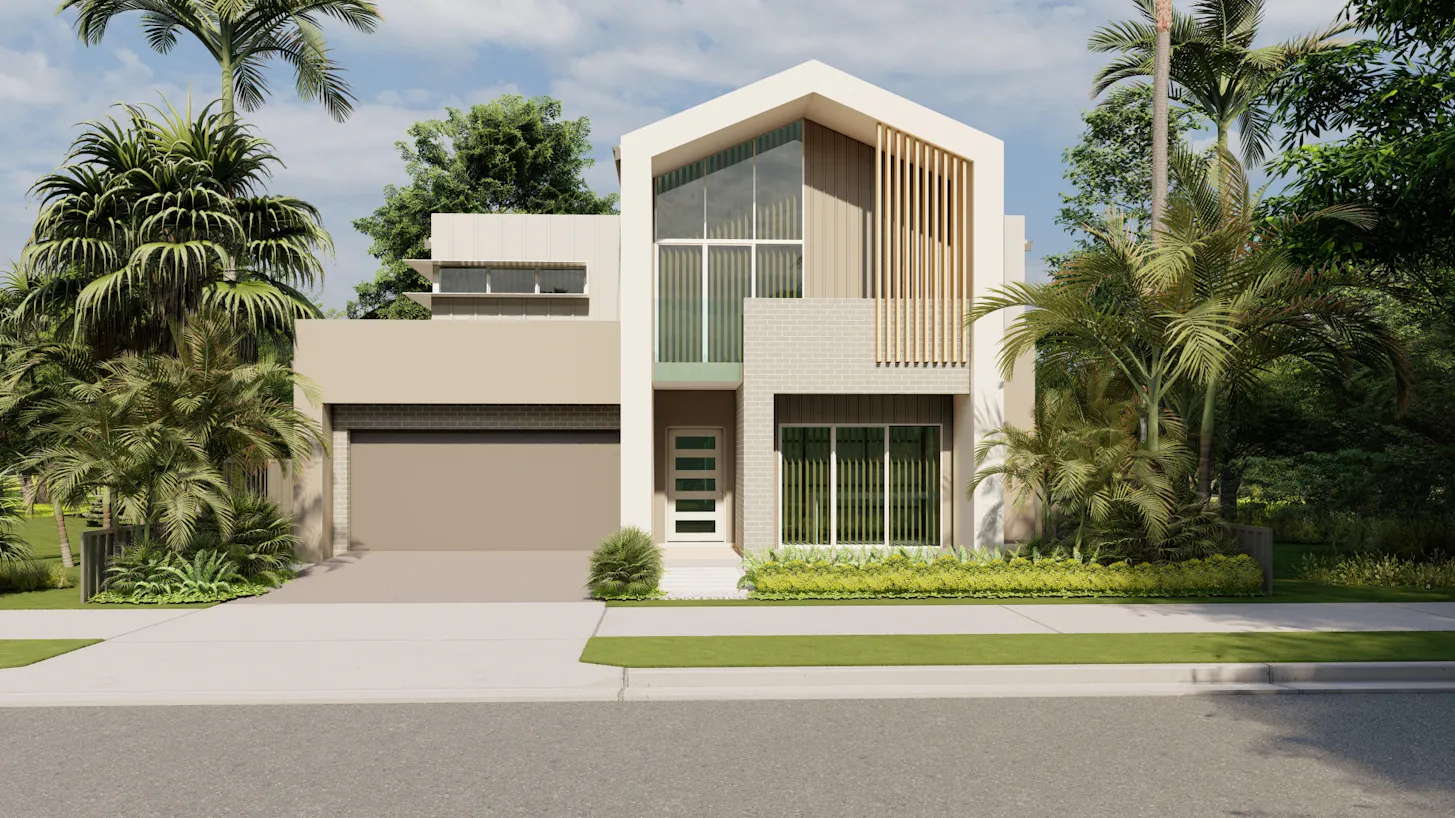 Build-Buy Facades Sorrento Modern-Farmhouse Medium-Photo-1