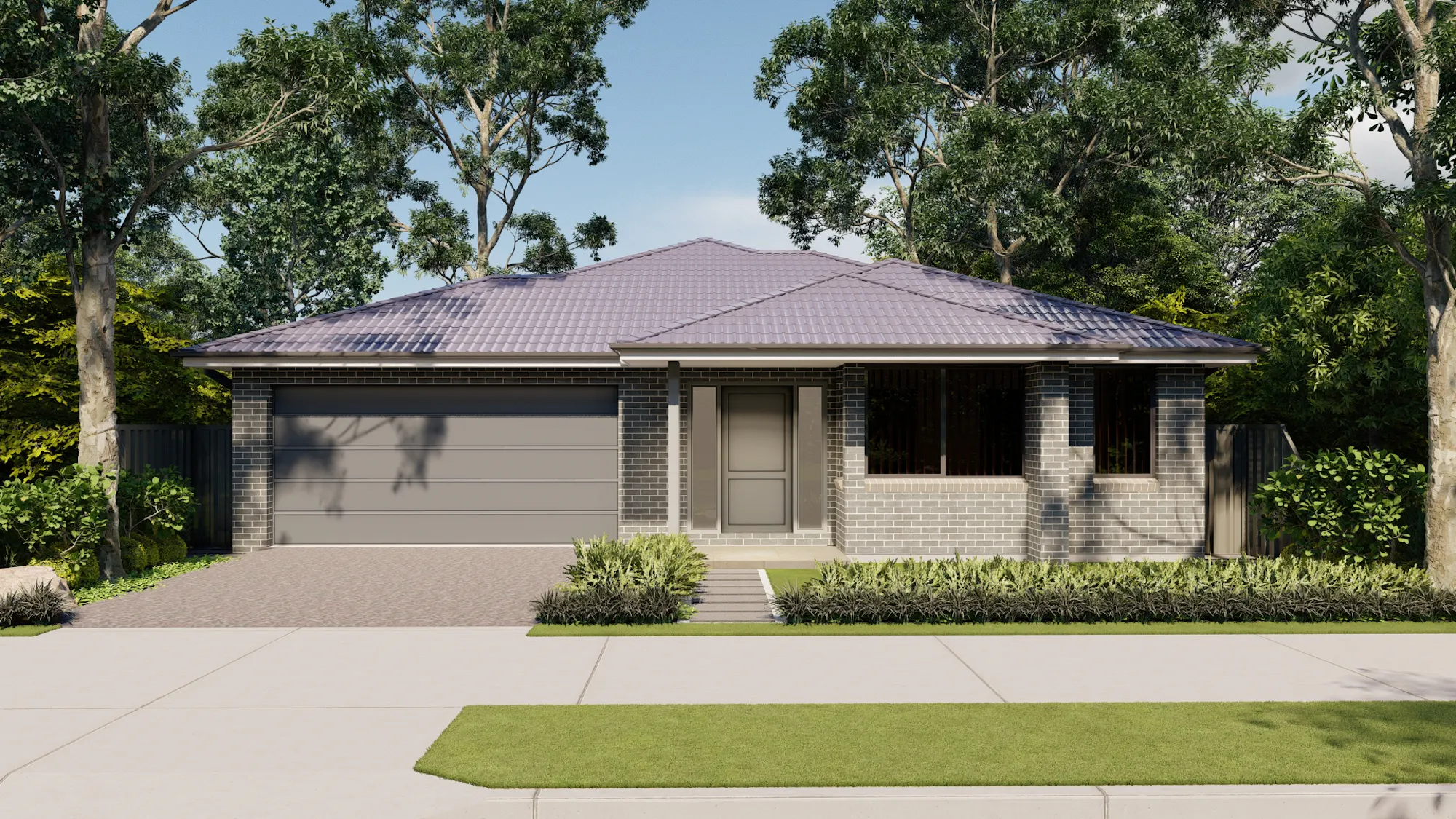 Build-Buy Facades Vita-Nova-26 Classic Dark-15m-single-storey-Vita-NovaClassic-Facade-Photo-1