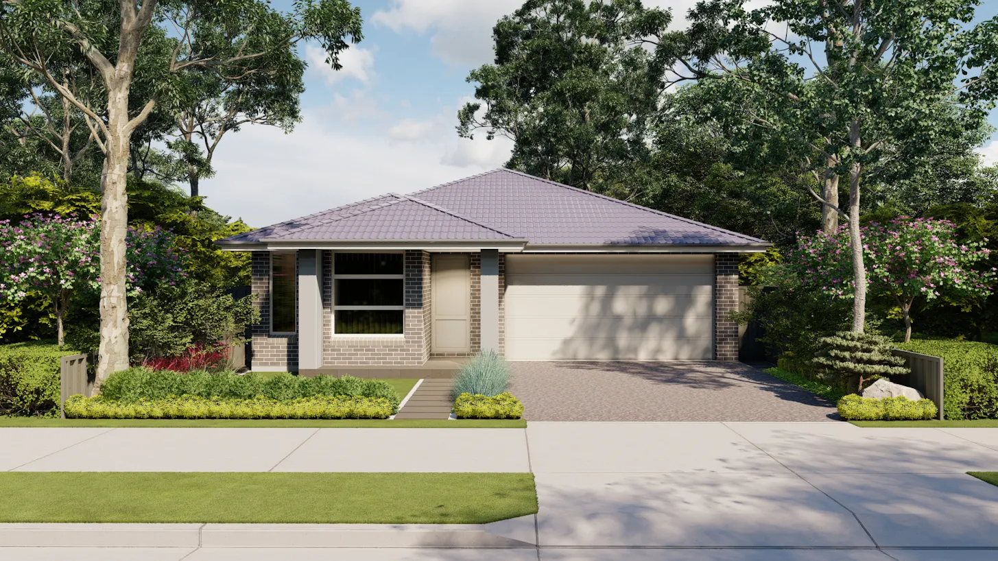 Build-Buy Facades Zen Trend 125m-single-storey-Atlee-22TREND-DARK-01-Photo-1