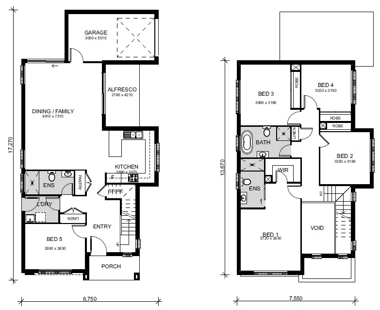 Claymore-Home-and_Land-Packages Floorplans Lot-4018-Dobell-Opt-3