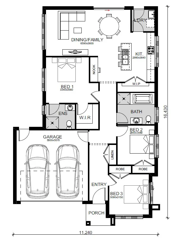 Claymore-Home-and_Land-Packages Floorplans Lot-4018-Dobell