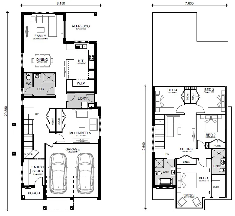 Claymore-Home-and_Land-Packages Floorplans Lot-4019-Opt-4