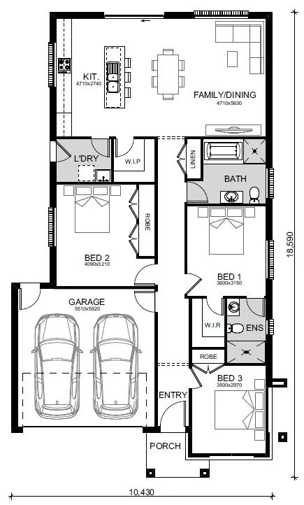 Claymore-Home-and_Land-Packages Floorplans Lot-4039-Brassil