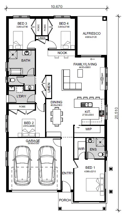 Claymore-Home-and_Land-Packages Floorplans Lot-4137-Backler