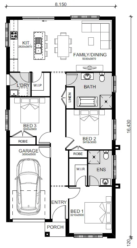 Claymore-Home-and_Land-Packages Floorplans Lot-4149-Opt-1