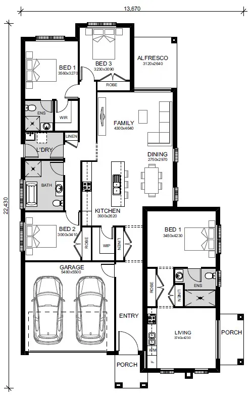 Claymore-Home-and_Land-Packages Floorplans Lot-4149-Opt-2