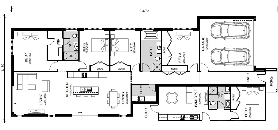 Claymore-Home-and_Land-Packages Floorplans Lot-4150-Brassil