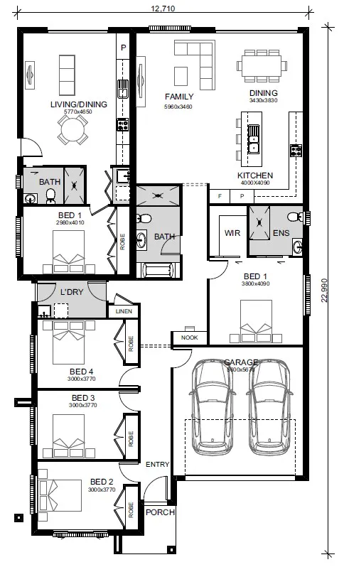 Claymore-Home-and_Land-Packages Floorplans Lot-4162-Backler