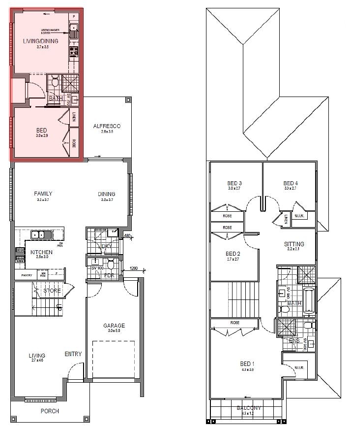 Cobbitty-Home-and-Land-Packages Floorplans Lot 134 Road 2 - Cobbitty