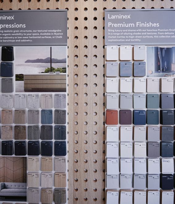 Design Hub Colour Selections Showroom Sydney