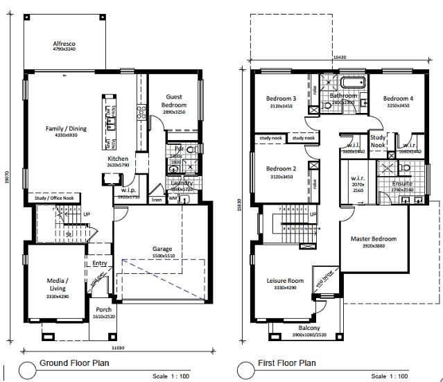 Edmondson-Park-Home-and-Land-Packages Floor-Plans Lot 102 Jardine Dr