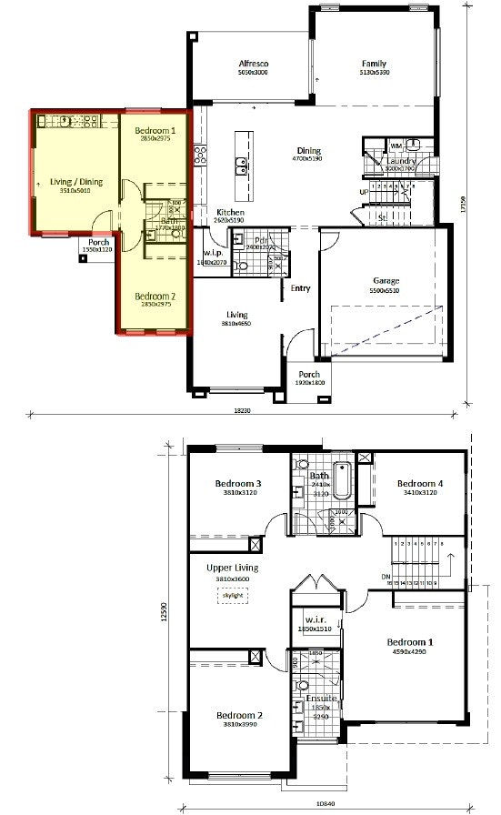 Edmondson-Park-Home-and-Land-Packages Floor-Plans lot-121-hammon