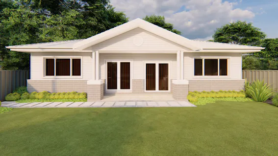Facades Oran-Park-Display-Homes Vista-Granny-Flat 01-Farmhouse