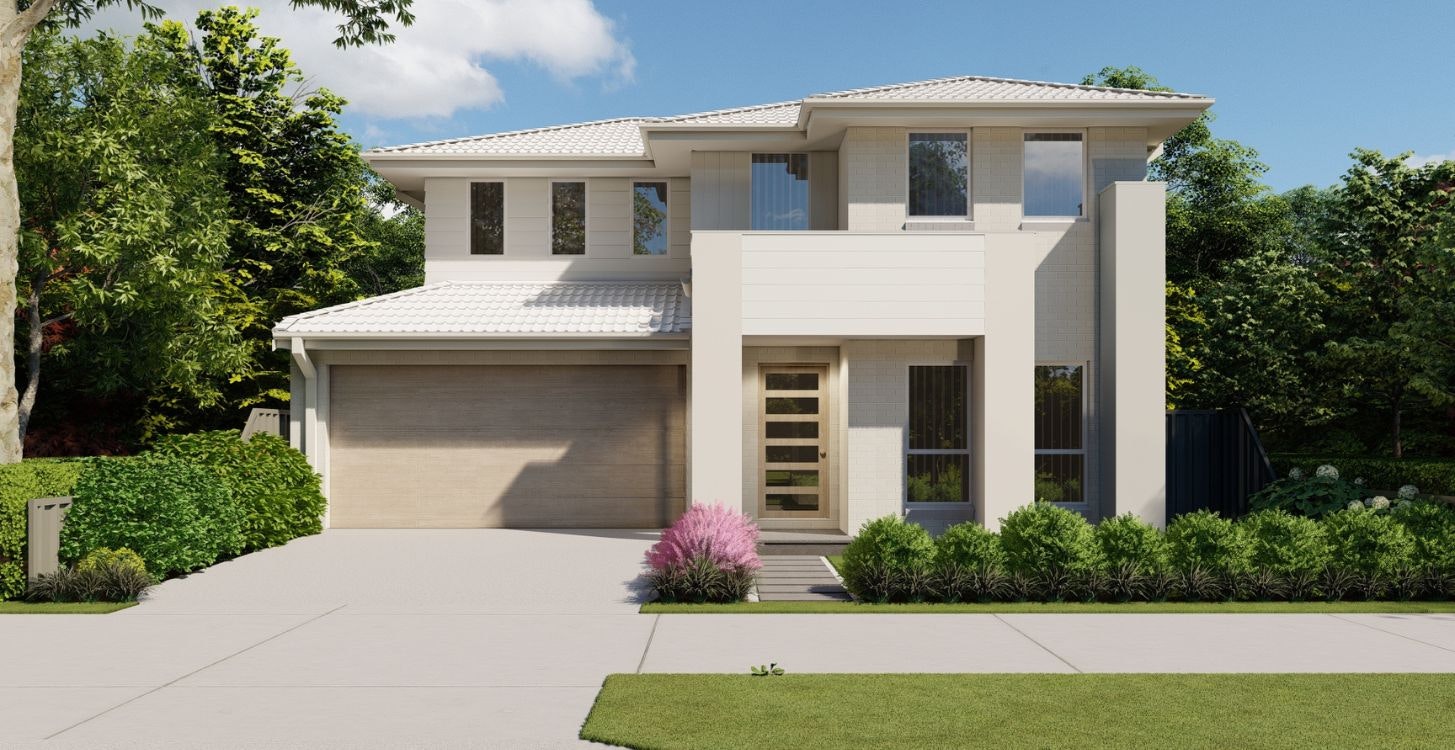 Home-Designs Double-Storey 12.5-Double-Storey-Zero-Lot-Boundary-Riverton Facades contemporary-light