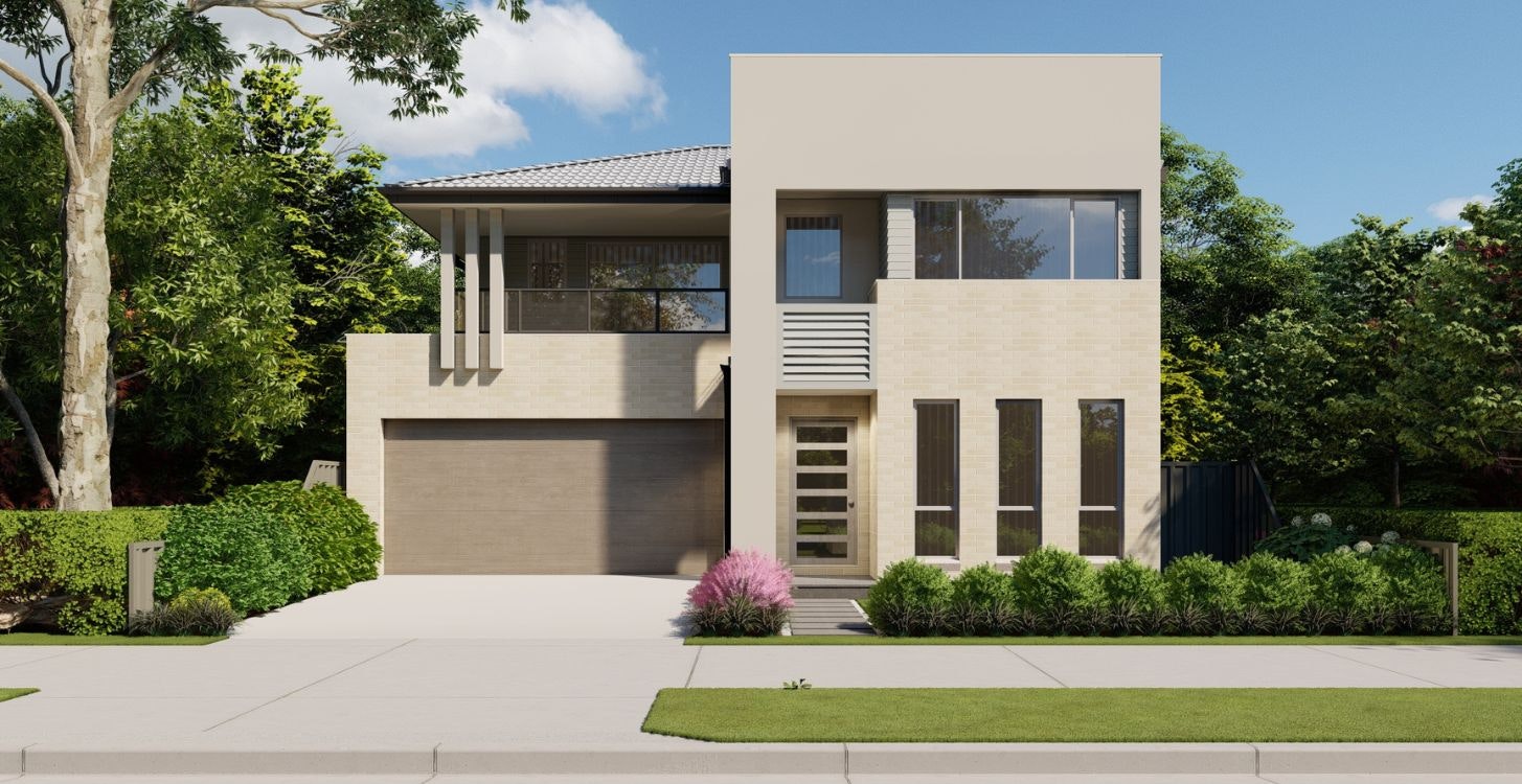 Home-Designs Double-Storey 12.5-Double-Storey-Zero-Lot-Boundary-Riverton Facades industrial-light