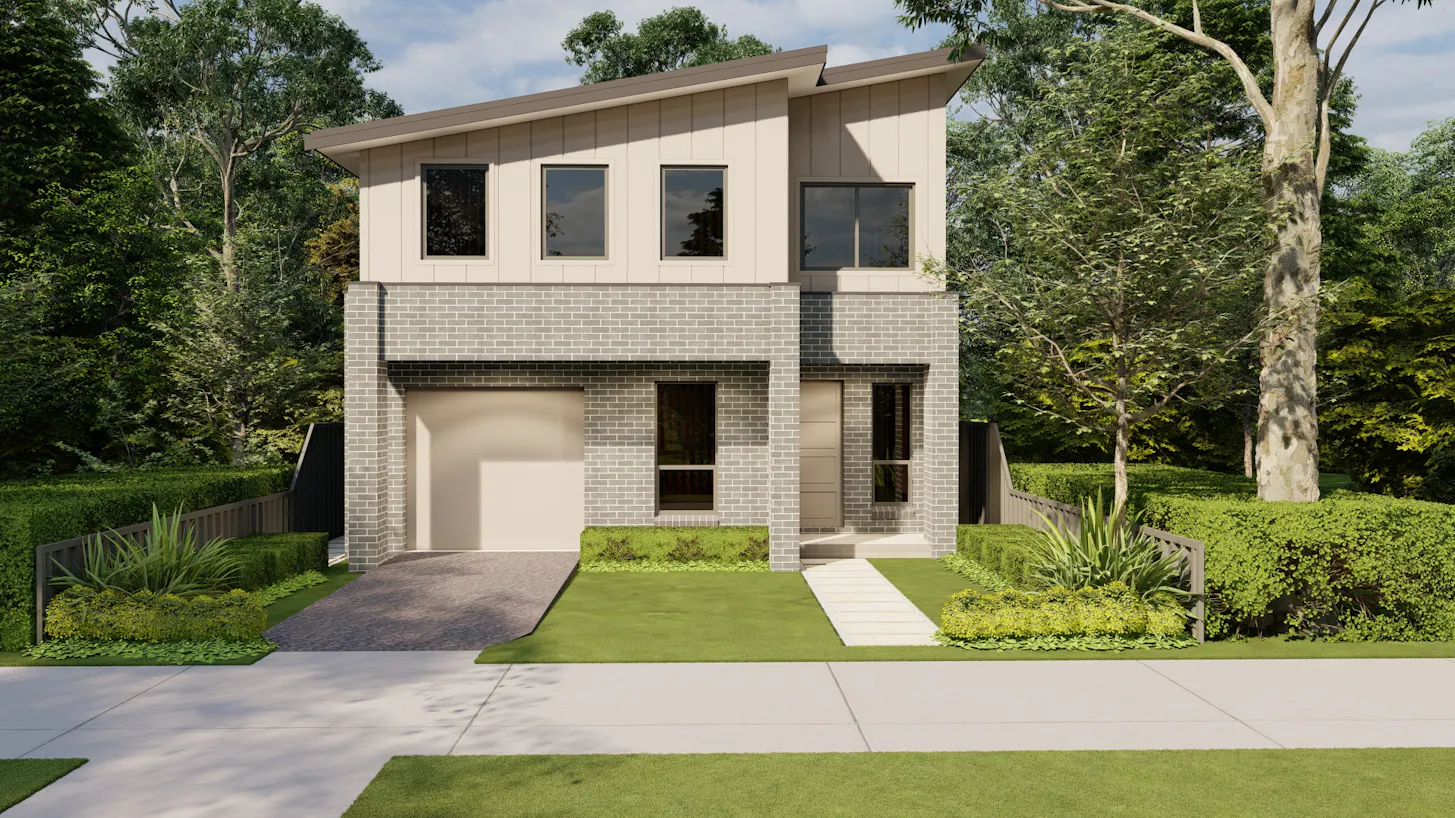 Home-Designs Double-Storey Clovelly-20 Facades Crest 10m-x-25m-block-SKILLON-2-11-DARK-Photo-4