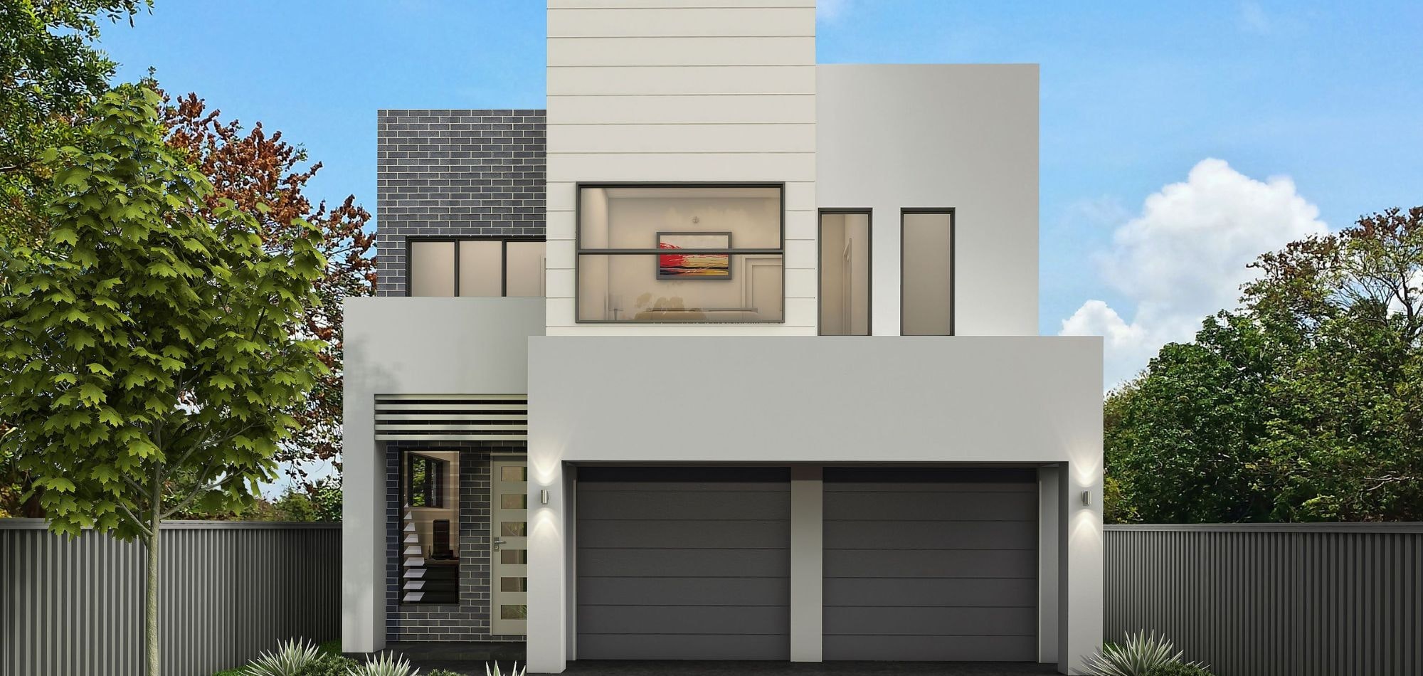 Home-Designs Dual-Living 10m-2-car-garage dualbanner