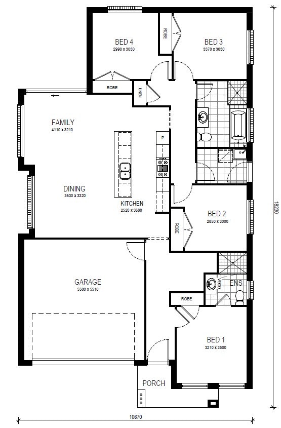 Leppington-Home-and-Land-Packages Floor-plans lot-217-231023