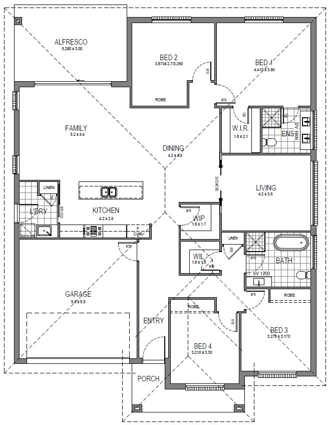 Leppington-Home-and-Land-Packages Floor-plans lot-217-opt-2-231023