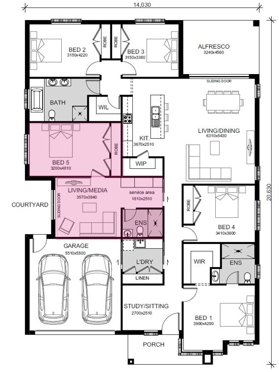 Leppington-Home-and-Land-Packages Floor-plans lot-218-road-10-single-121223